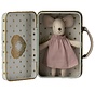 Angel mouse in suitcase