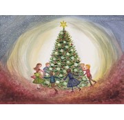 Postkaart Kerstboom