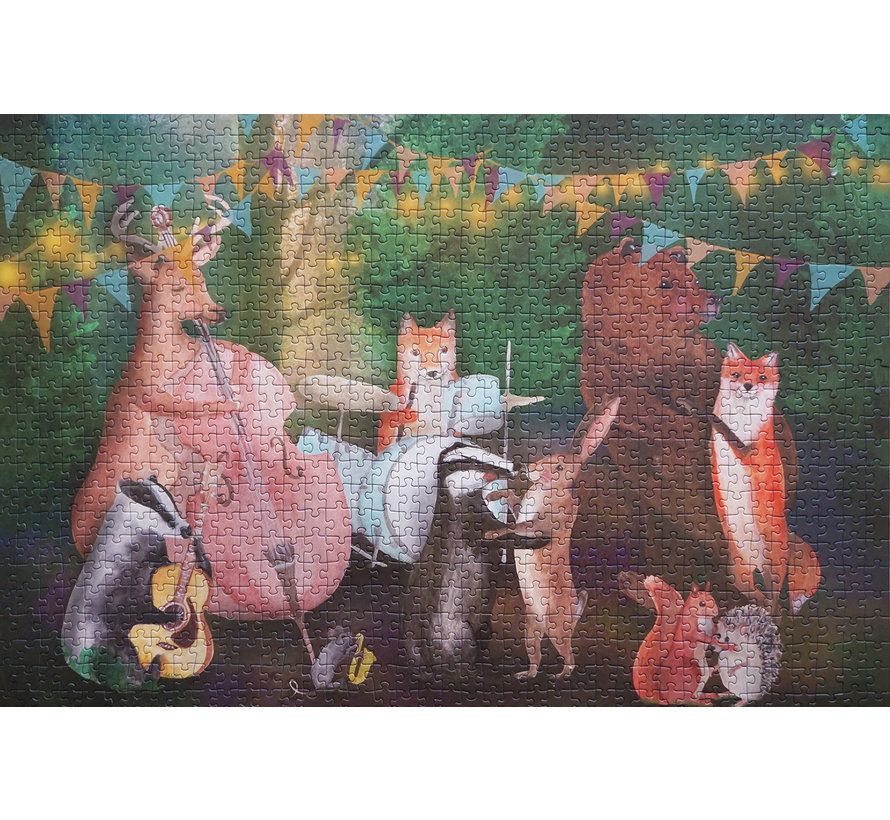 Puzzel Dansende Dieren 1000pcs