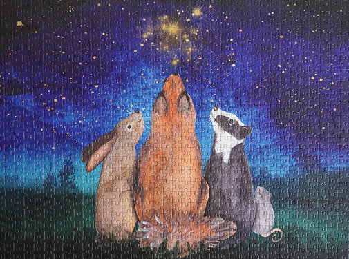 Lotte Drouen Puzzel Sterren Kijken 1000pcs