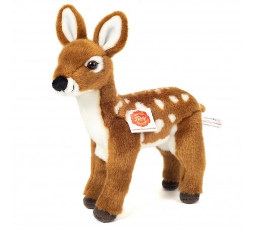 Hermann Teddy Stuffed Animal Fawn Standing 23cm