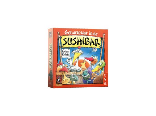 999 Games Geharrewar in de Sushibar Dobbelspel