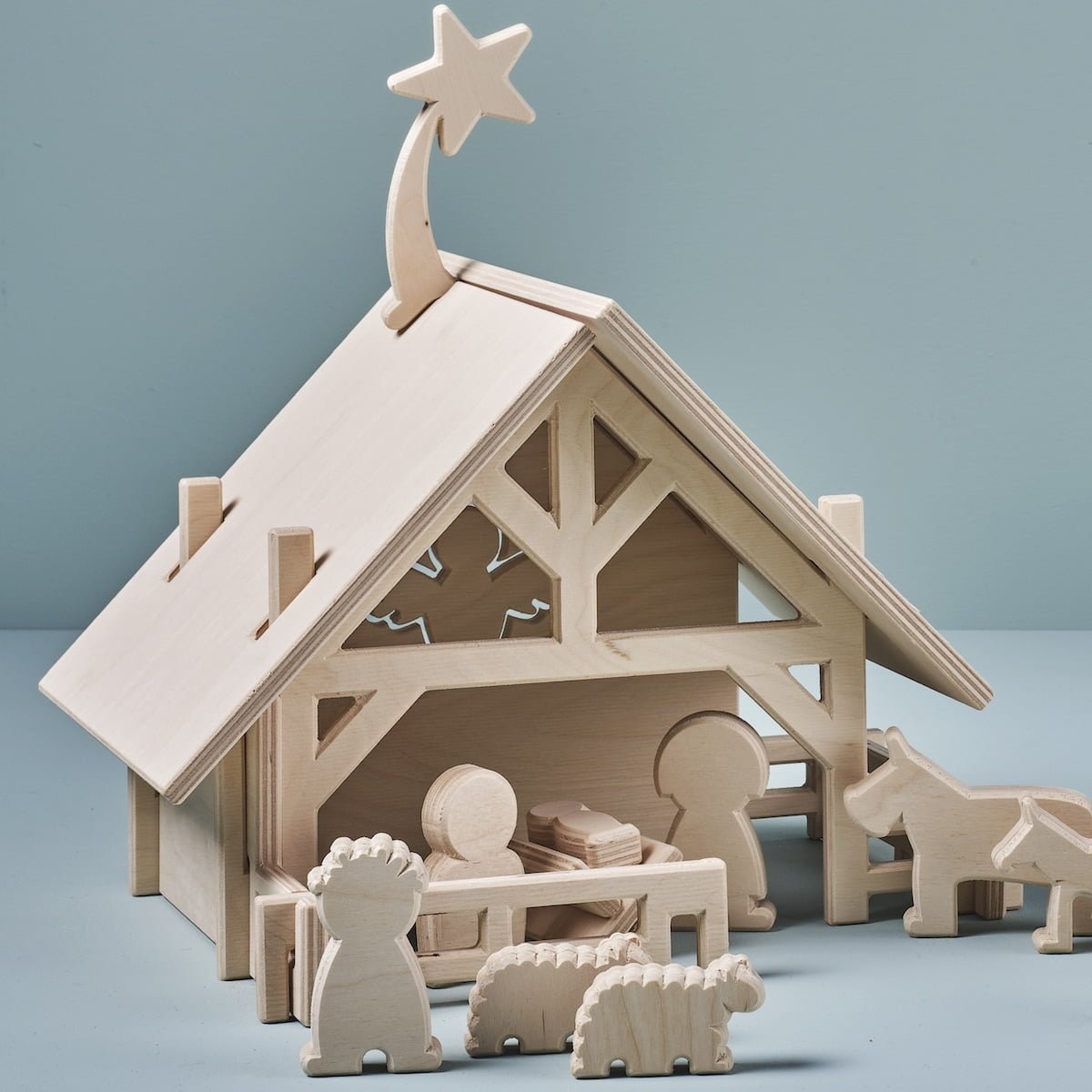 lovelties Nativity Scene Wood