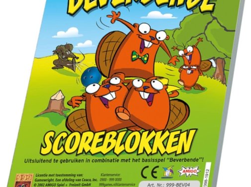 999 Games Scoreblokken Beverbende Set 3-delig Kaartspel