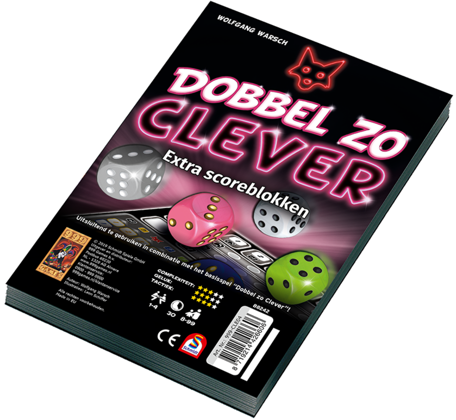 Scoreblokken Dobbel zo Clever Set 2-stuks