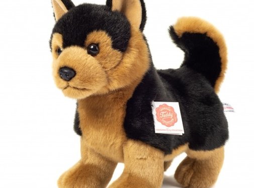 Hermann Teddy Knuffel Herdershond Staand 23cm