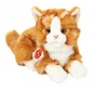 Stuffed Animal Cat Red 20cm