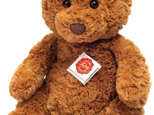 Hermann Teddy Knuffel Teddy Beer Kastanjebruin 32 cm