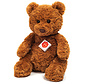 Stuffed Animal  Teddy Bear Maroon 23 cm