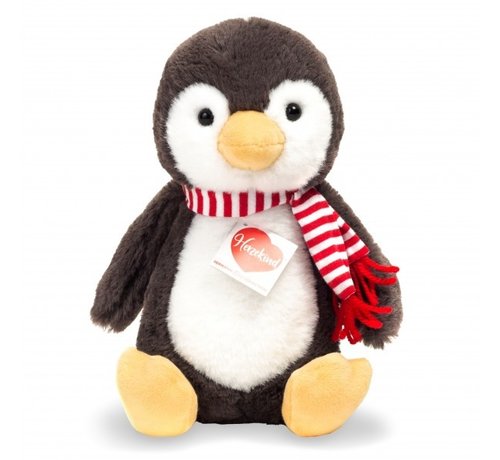 Hermann Teddy Stuffed Animal  Penguin Pancho 23 cm