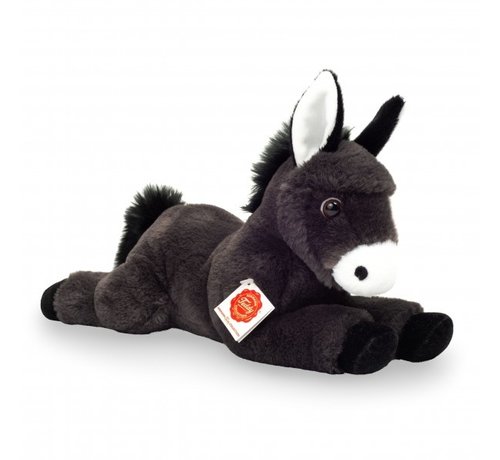 Hermann Teddy Stuffed Animal  Donkey Lying 34 cm