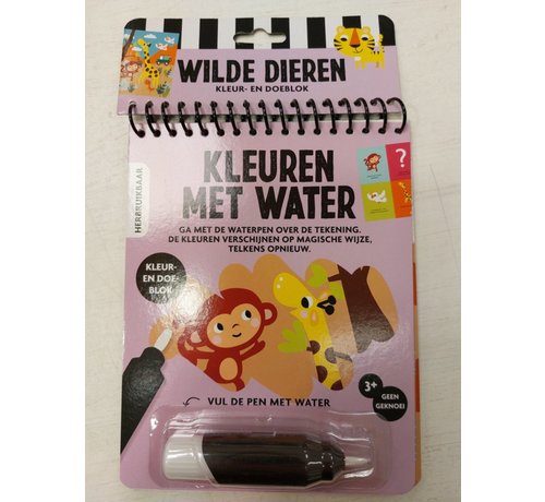 Image Books Kleuren met Water Wilde Dieren