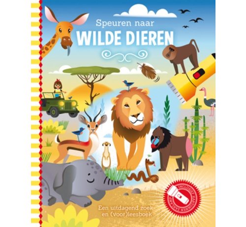 De Lantaarn Zaklampboek Speuren naar wilde dieren