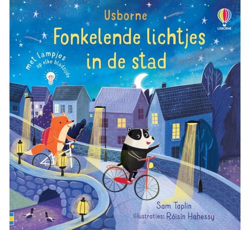 Uitgeverij Usborne Fonkelende lichtjes in de stad