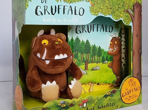 Lemniscaat De Gruffalo-cadeauset boekje en knuffel