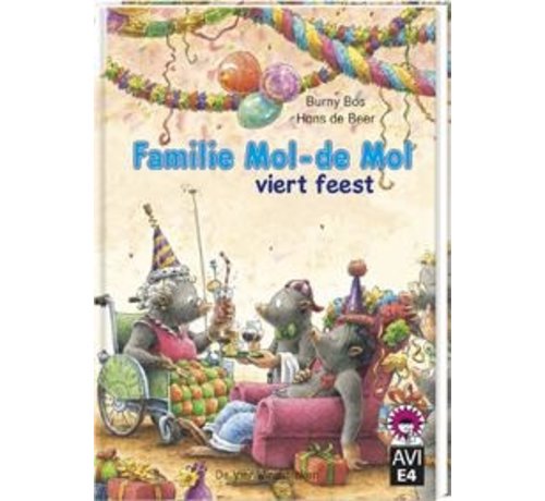 De Vier Windstreken Familie Mol -de Mol viert feest