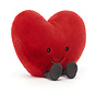 Knuffel Amuseable Red Heart Large