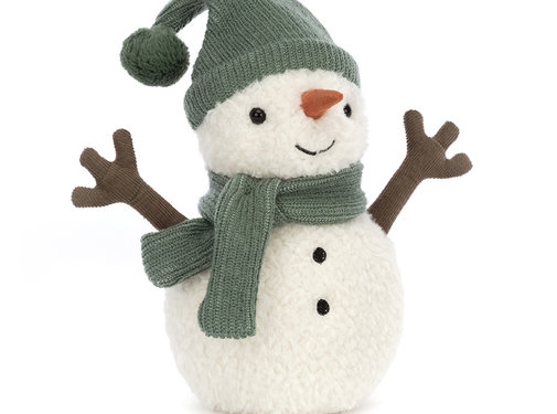 Jellycat Knuffel Maddy Snowman 18cm