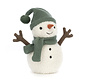 Knuffel Maddy Snowman 18cm