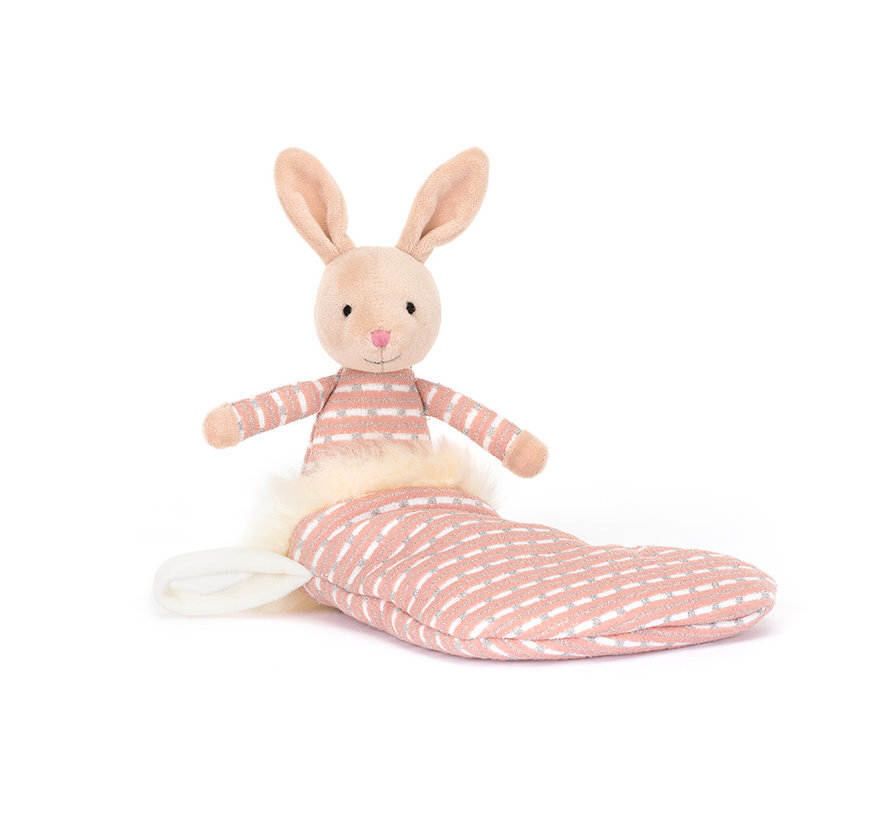 Knuffel Shimmer Stocking Bunny