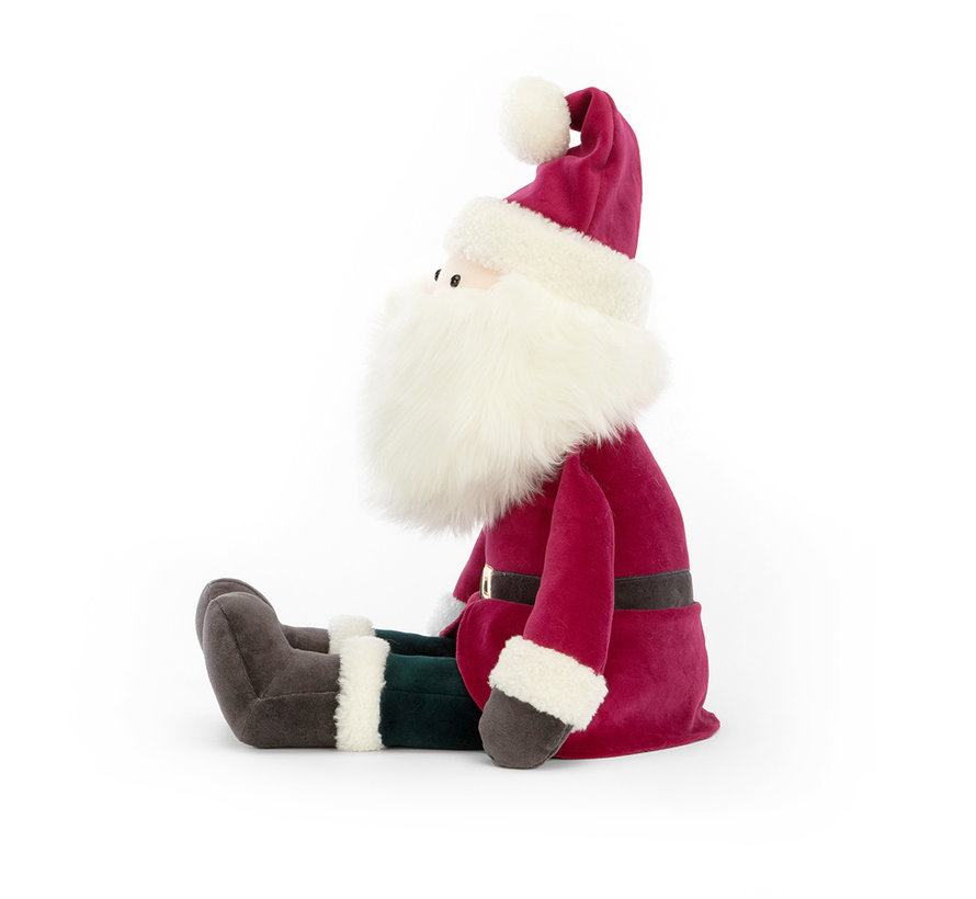 Knuffel Jolly Santa Huge