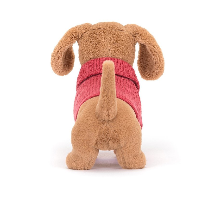 Sweater Sausage Dog Pink