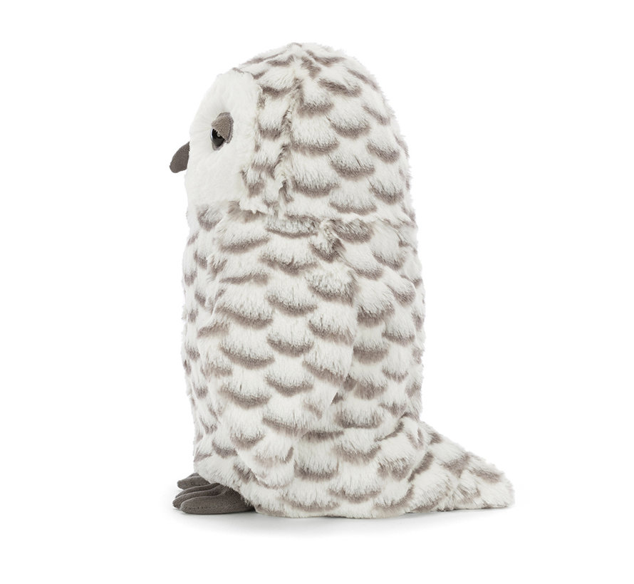 Knuffel Woodrow Owl (white)