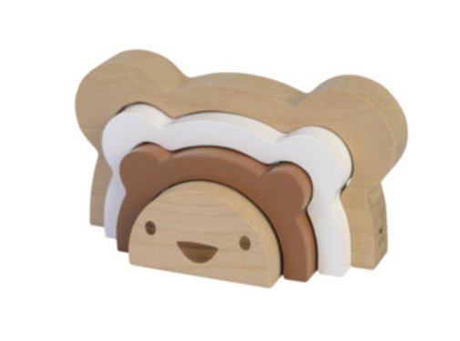 BamBam Eco Friendly Bear Stacker