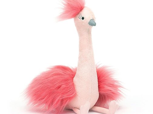 Jellycat Knuffel Struisvogel Fou Fou Ostrich