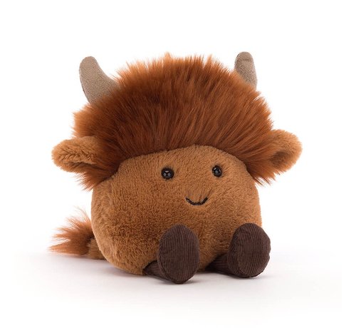 Jellycat Amuseabean Highland Cow