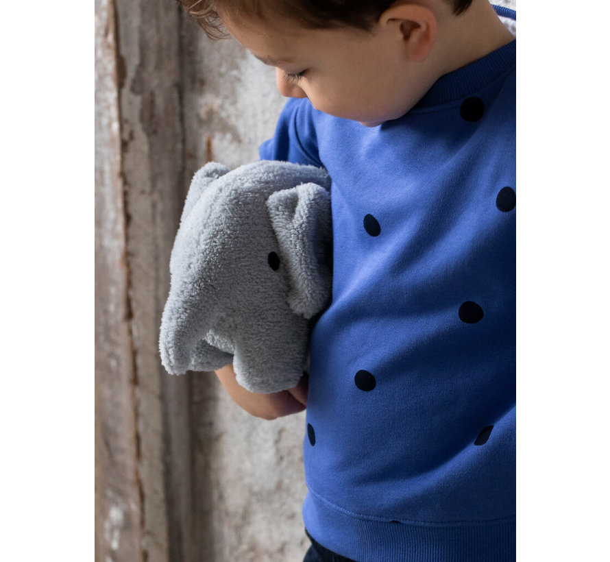 Elephant Terry Light Grey 33 cm