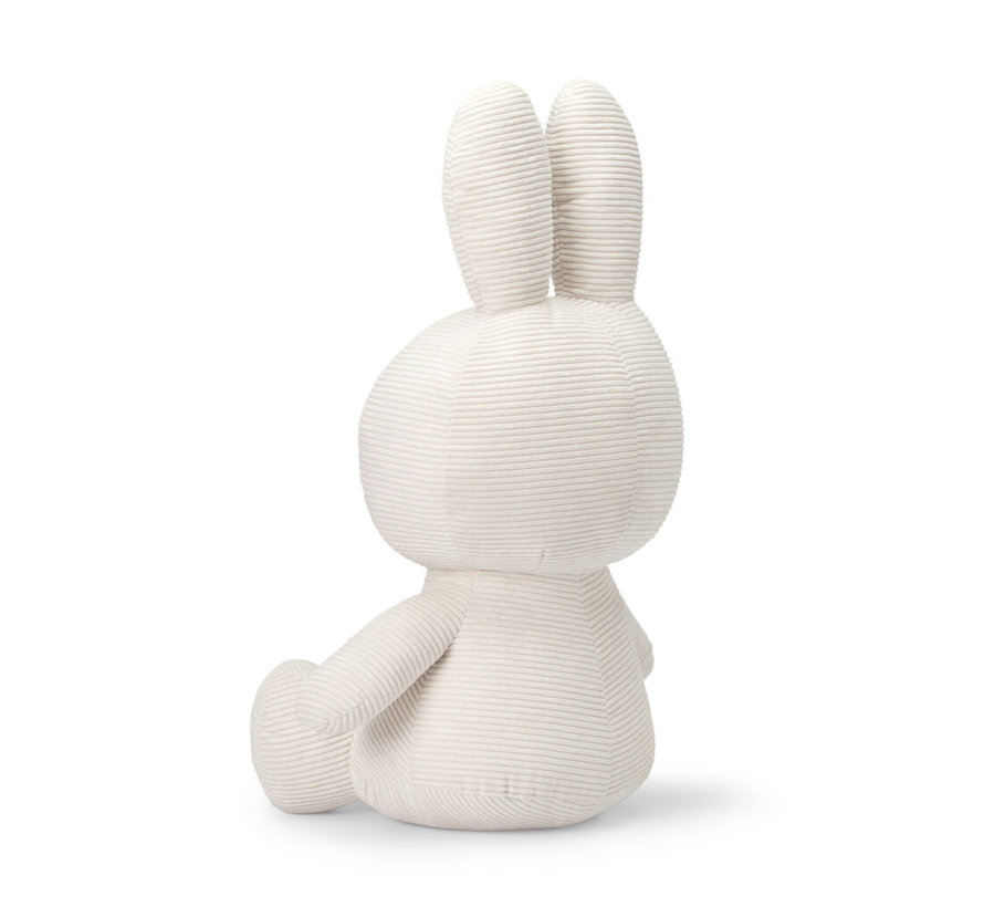 Miffy Sitting Corduroy Offwhite 70 cm