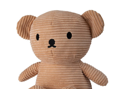 Nijntje Boris Bear Corduroy Beige 24 cm