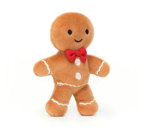Jellycat Knuffel Festive Folly Gingerbread Man