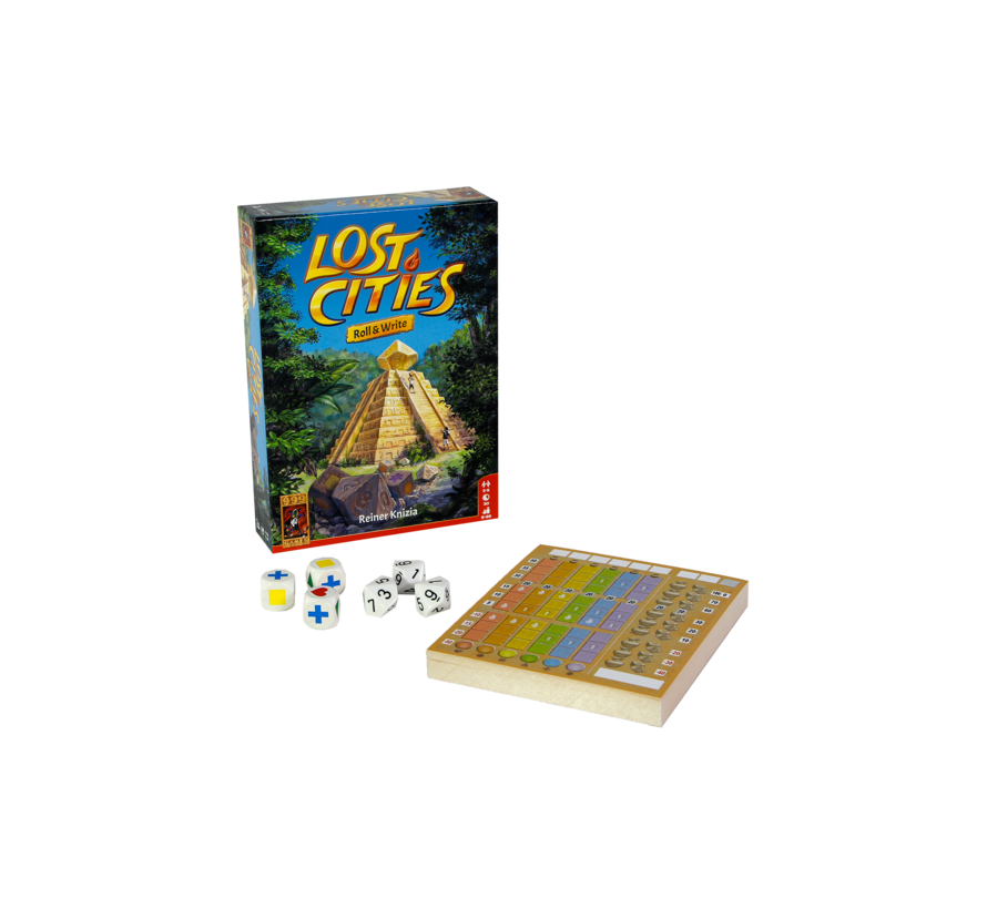 Lost Cities: Roll&Write - Dobbelspel