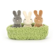 Jellycat Knuffel Konijn Nesting Bunnies