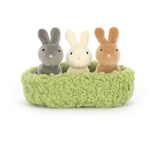 Jellycat Knuffel Konijn Nesting Bunnies