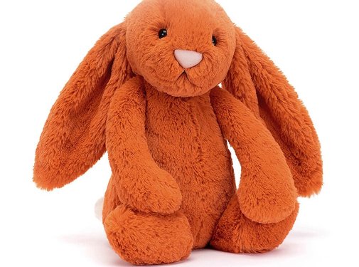 Jellycat Knuffel Konijn Bashful Tangerine Bunny Medium