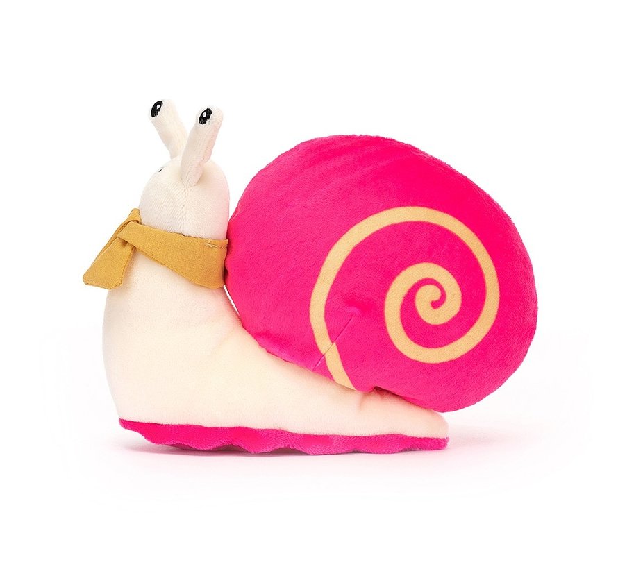 Knuffel Slak Escarfgot Pink