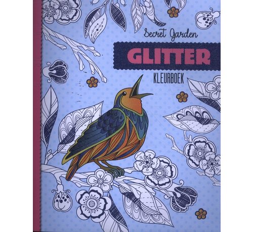 Image Books Glitter kleurboeken - Secret Garden