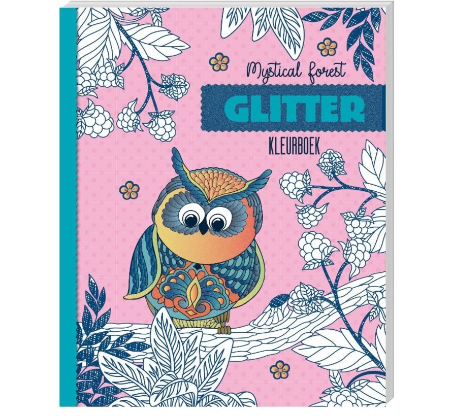 Glitter kleurboeken - Mystical Forest