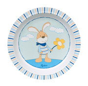 sigikid Bord Melamine Konijn Blauw