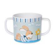 sigikid Beker Melamine Konijn Blauw