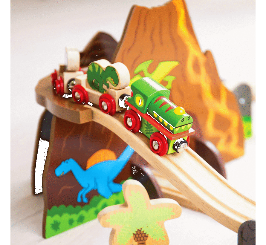 Dinosaur Railway Set