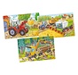 Puzzel Voertuigen Hout Set 3-delig 24pcs