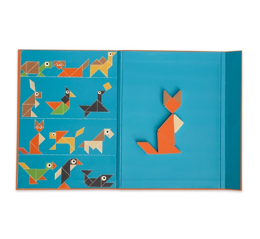 Magnetische Tangram Dieren