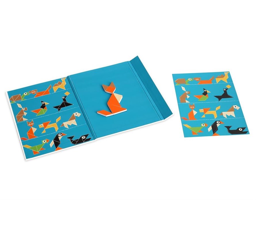 Scratch Magnetic Tangram Animals