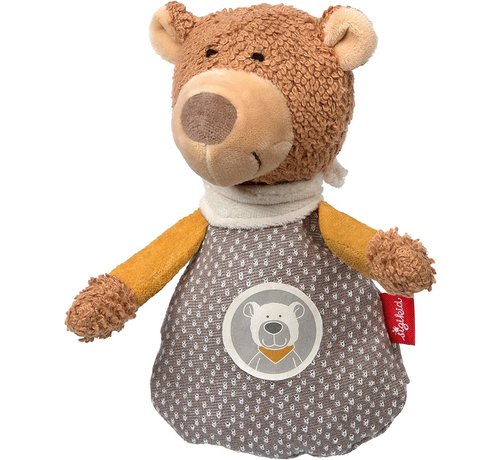 sigikid HoniBoniBear Grasping Toy with Cherry Stone Heat Pad