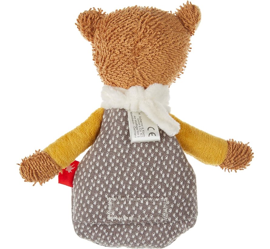 HoniBoniBear Grasping Toy with Cherry Stone Heat Pad