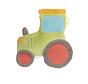 Cherry Pit Tractor Cushion for Babies